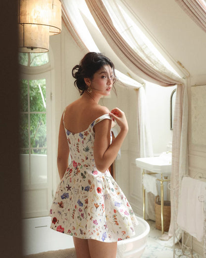 Callie Mini Sundress Floral Print