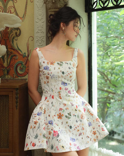 Callie Mini Sundress Floral Print