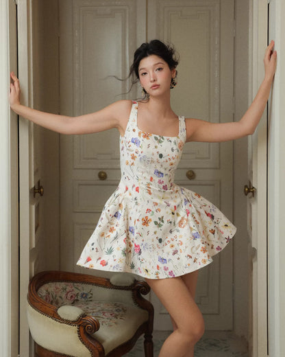 Callie Mini Sundress Floral Print