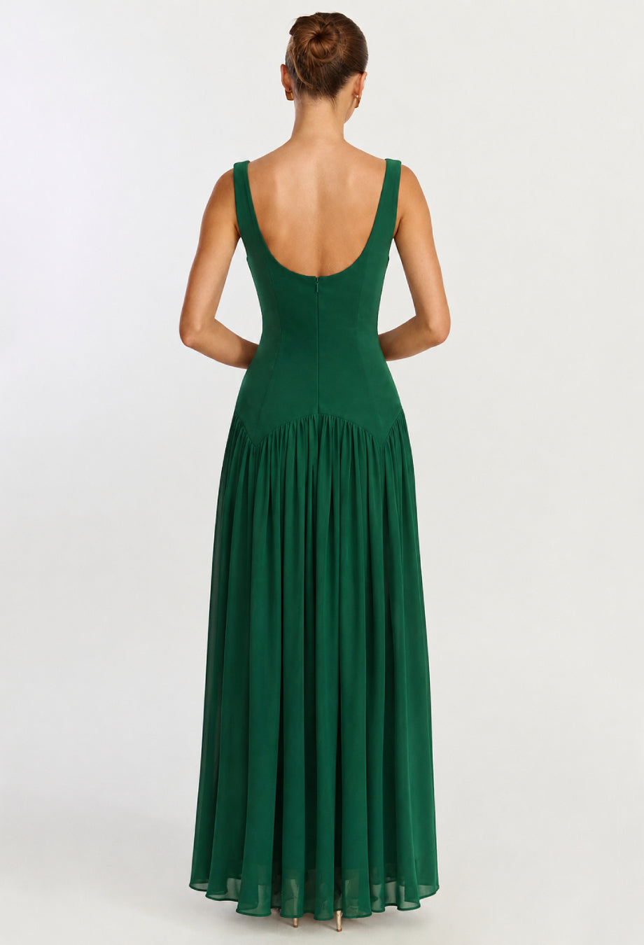 Camella Midi Dress Green