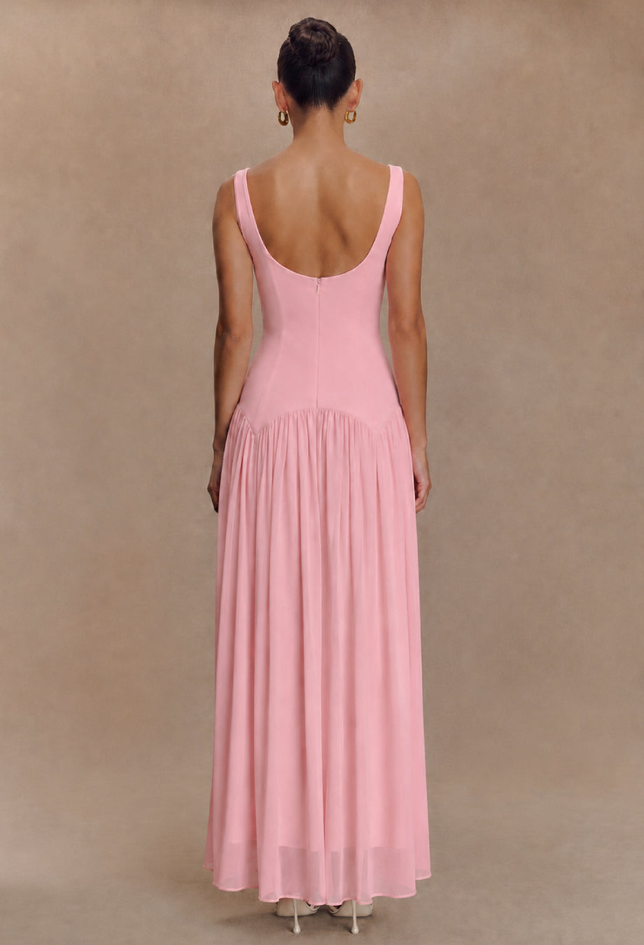 Camella Midi Dress Pink