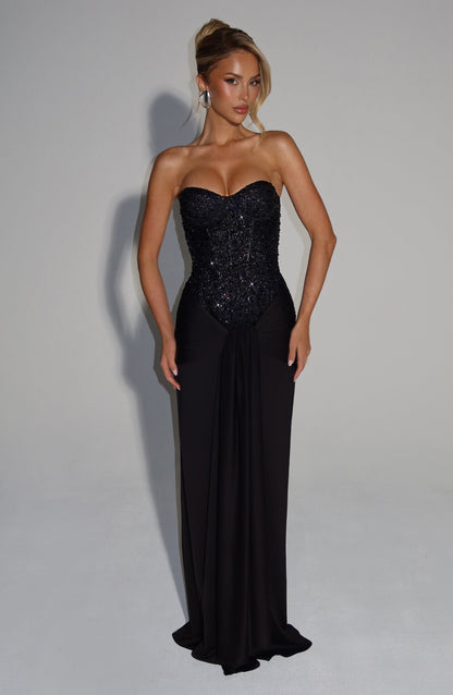 Carina Maxi Dress Black