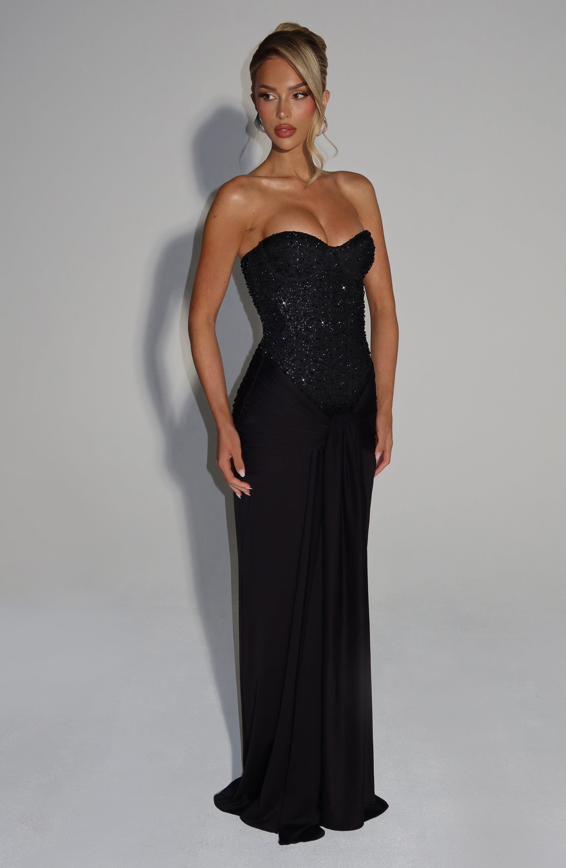 Carina Maxi Dress Black