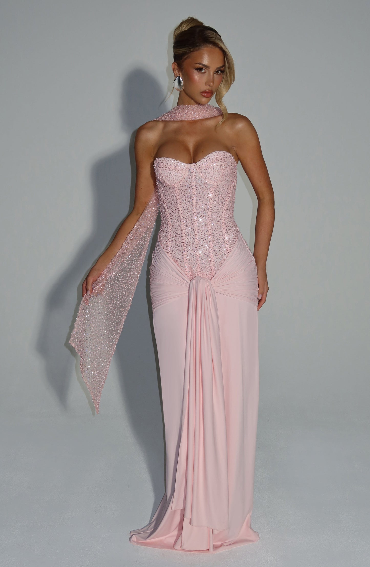 Carina Maxi Dress Blush