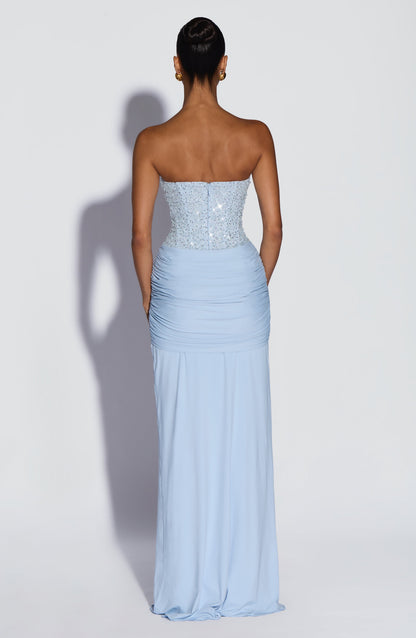 Carina Maxi Dress Glacier Blue