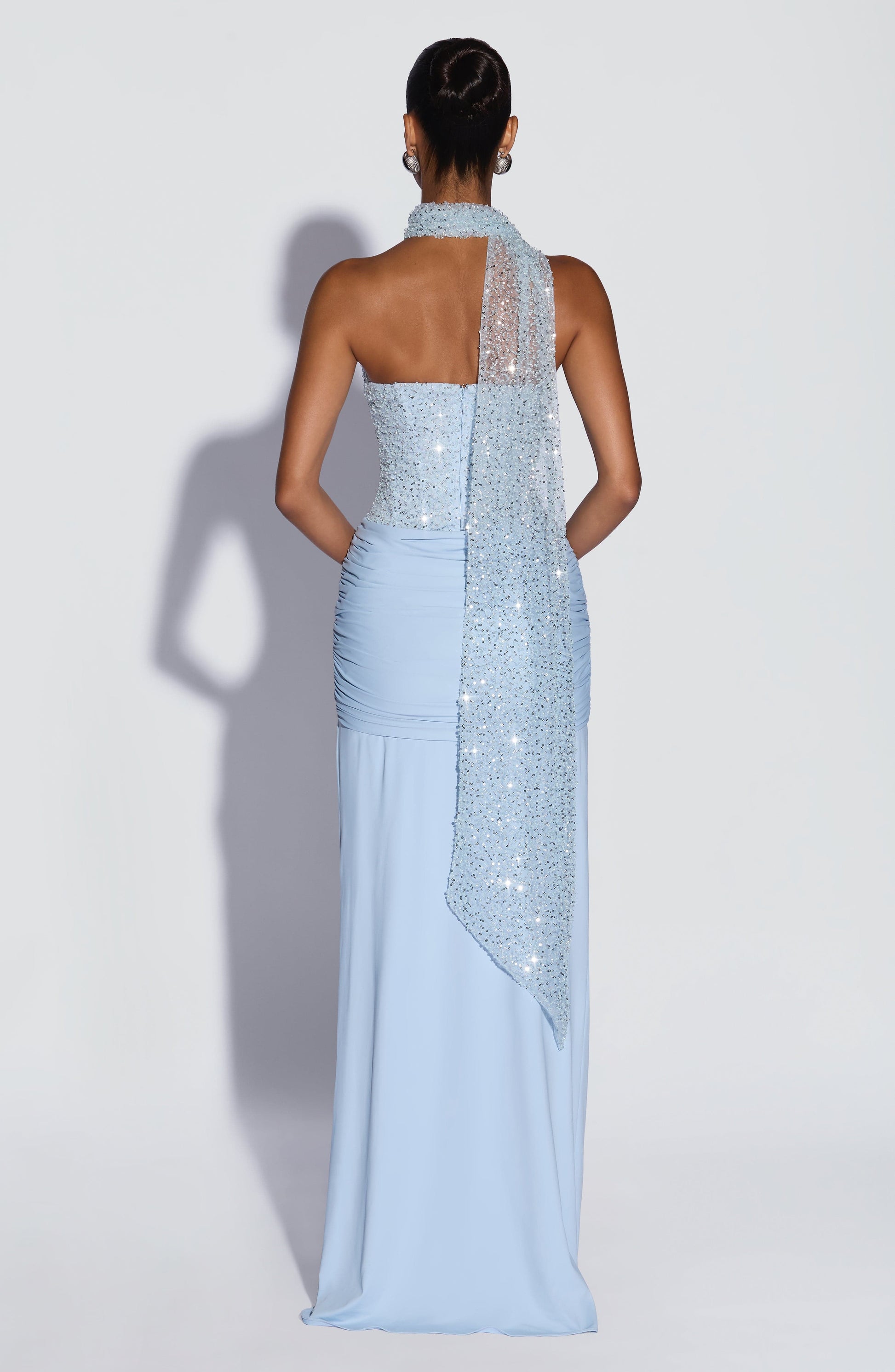 Carina Maxi Dress Glacier Blue
