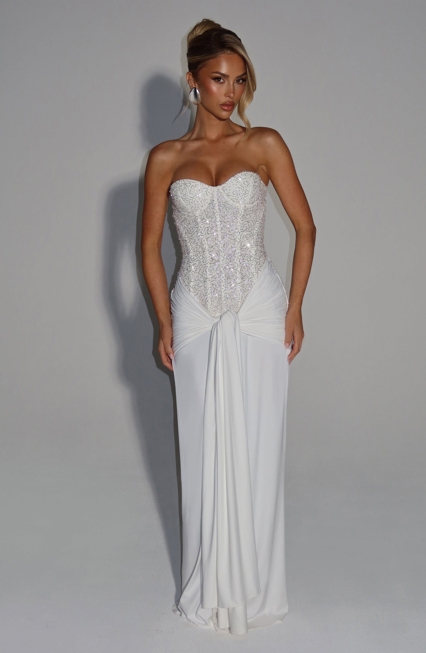 Carina Maxi Dress Ivory
