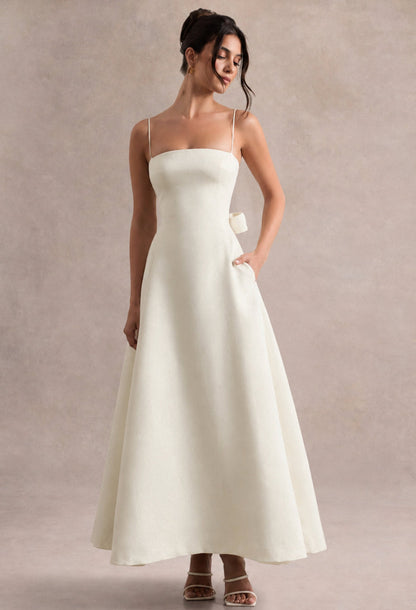 Carmenne Maxi Dress Ivory