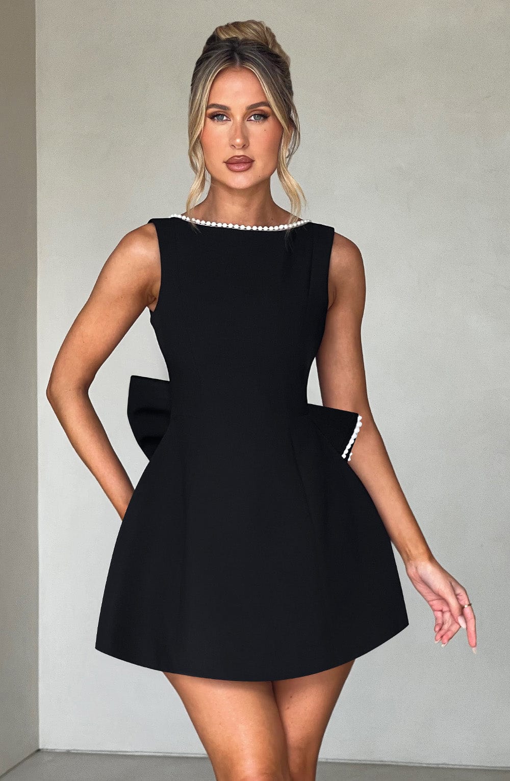 Carrie Mini Dress Black