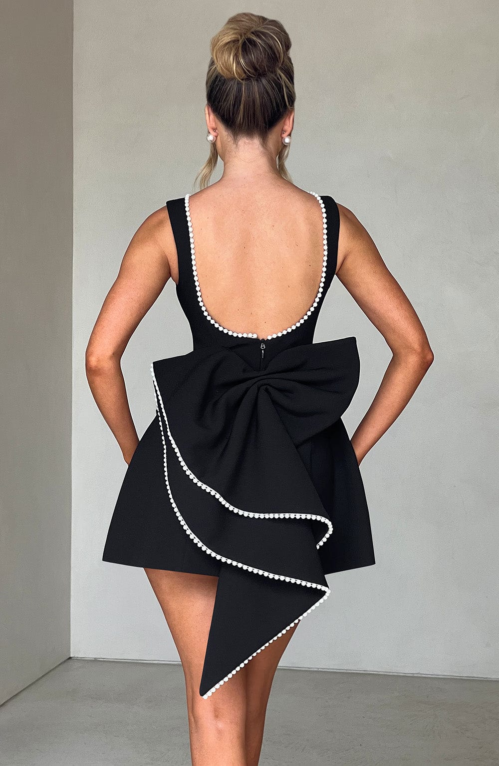 Carrie Mini Dress Black