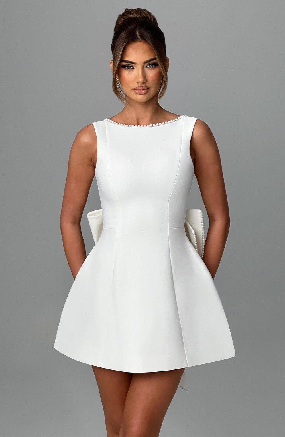 Carrie Mini Dress Ivory