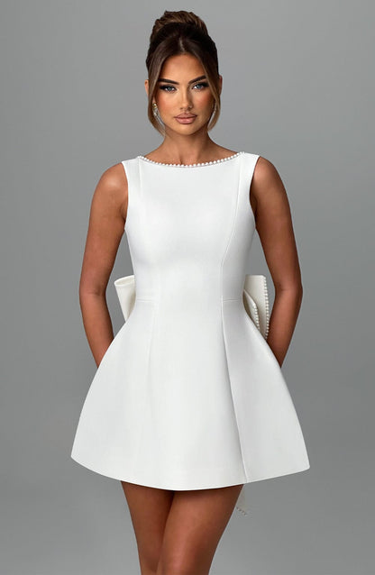 Carrie Mini Dress Ivory