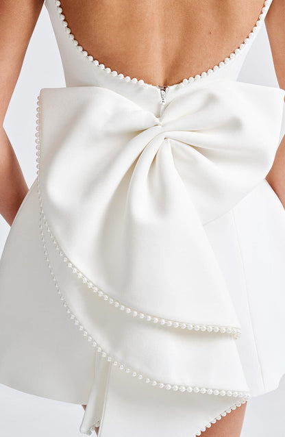Carrie Mini Dress Ivory