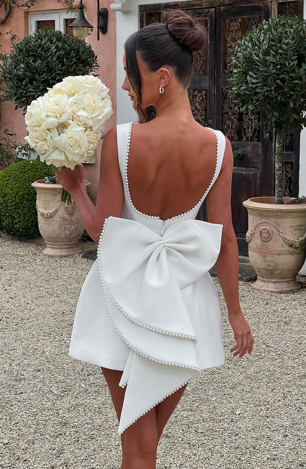 Carrie Mini Dress Ivory