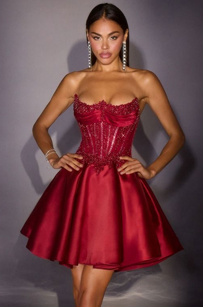 Nikki Mini Dress Fit & Flare Cocktail Dress