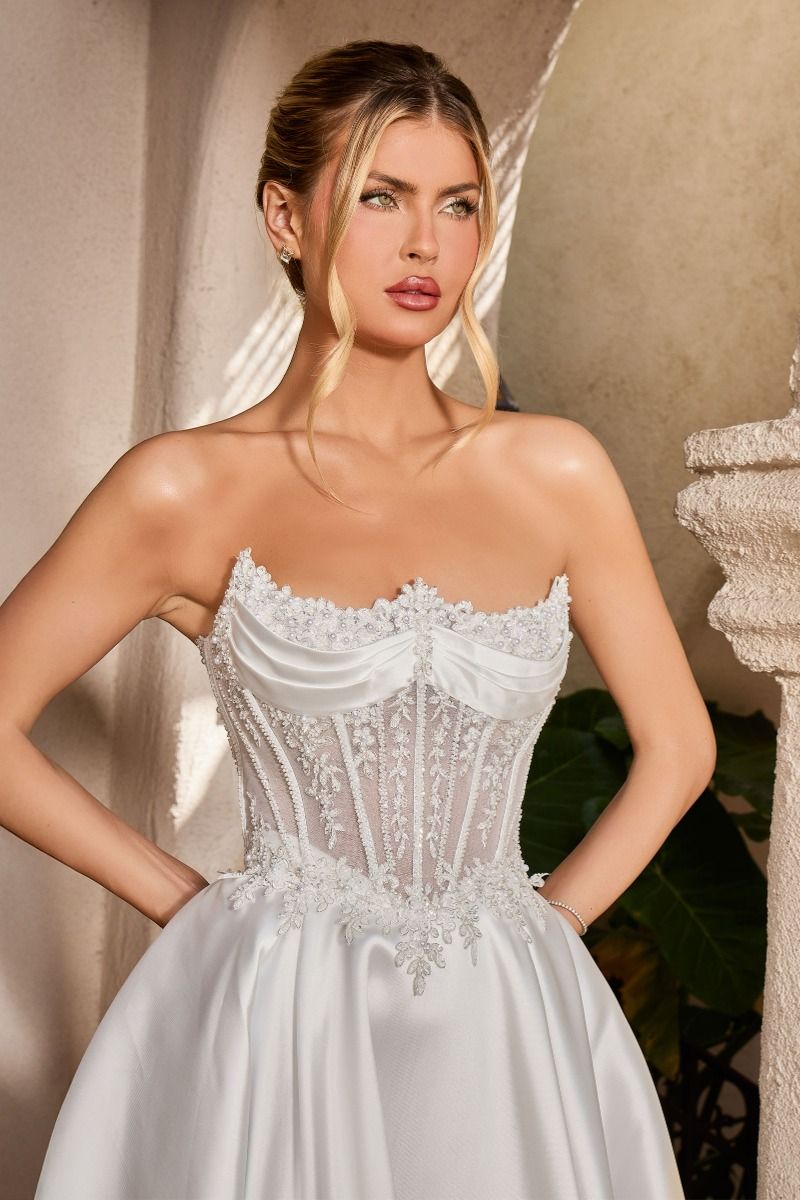 Nikki Gown A- Mikado Bridal Dress
