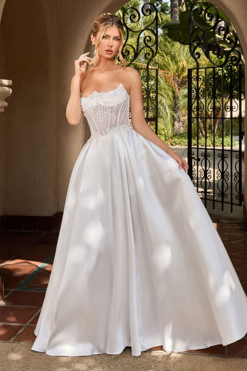 Nikki Gown A- Mikado Bridal Dress
