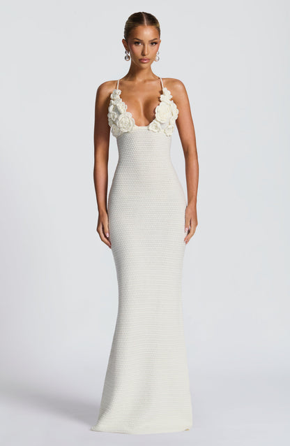Celaena Maxi Dress Ivory