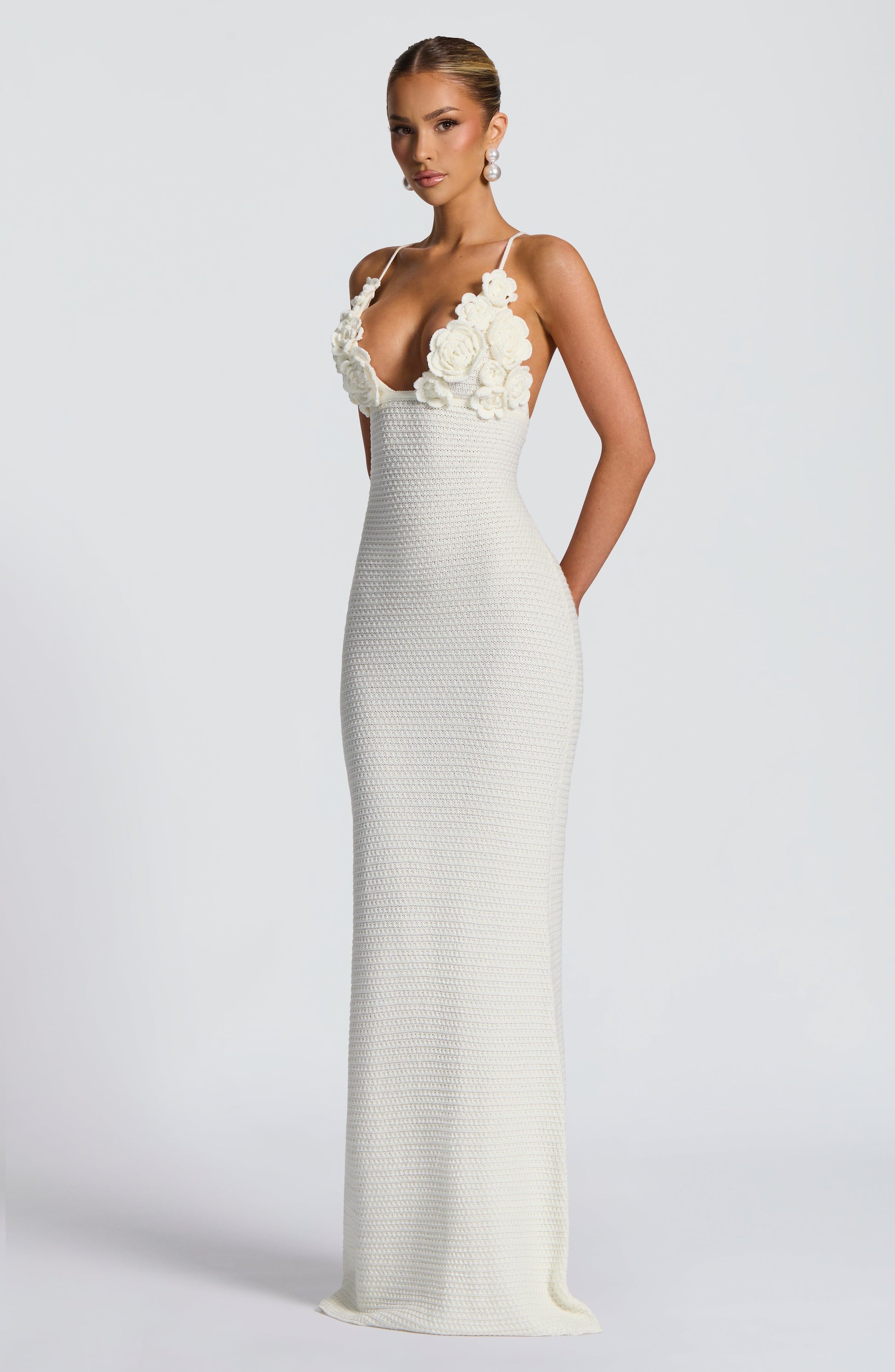 Celaena Maxi Dress Ivory