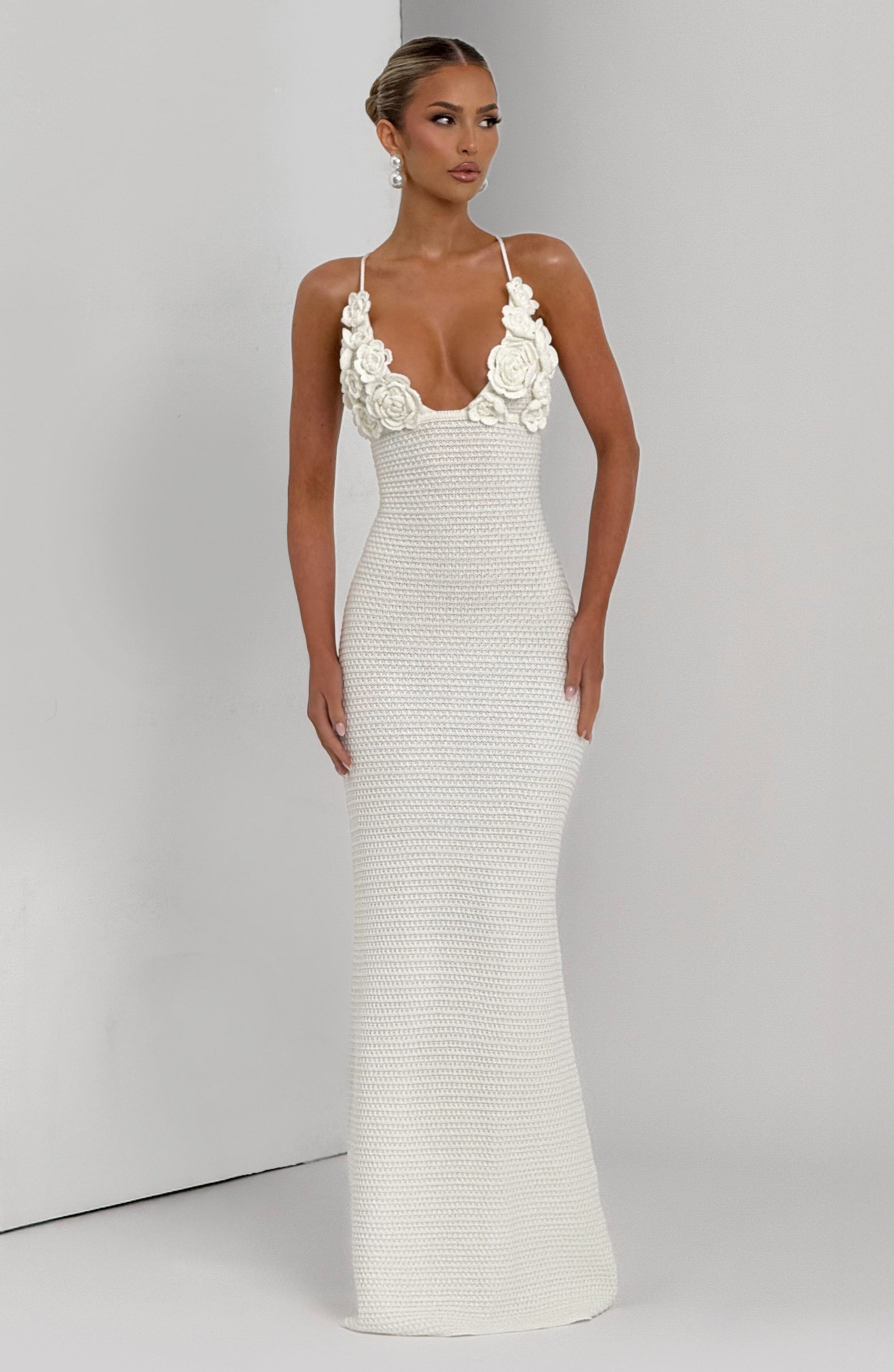 Celaena Maxi Dress Ivory