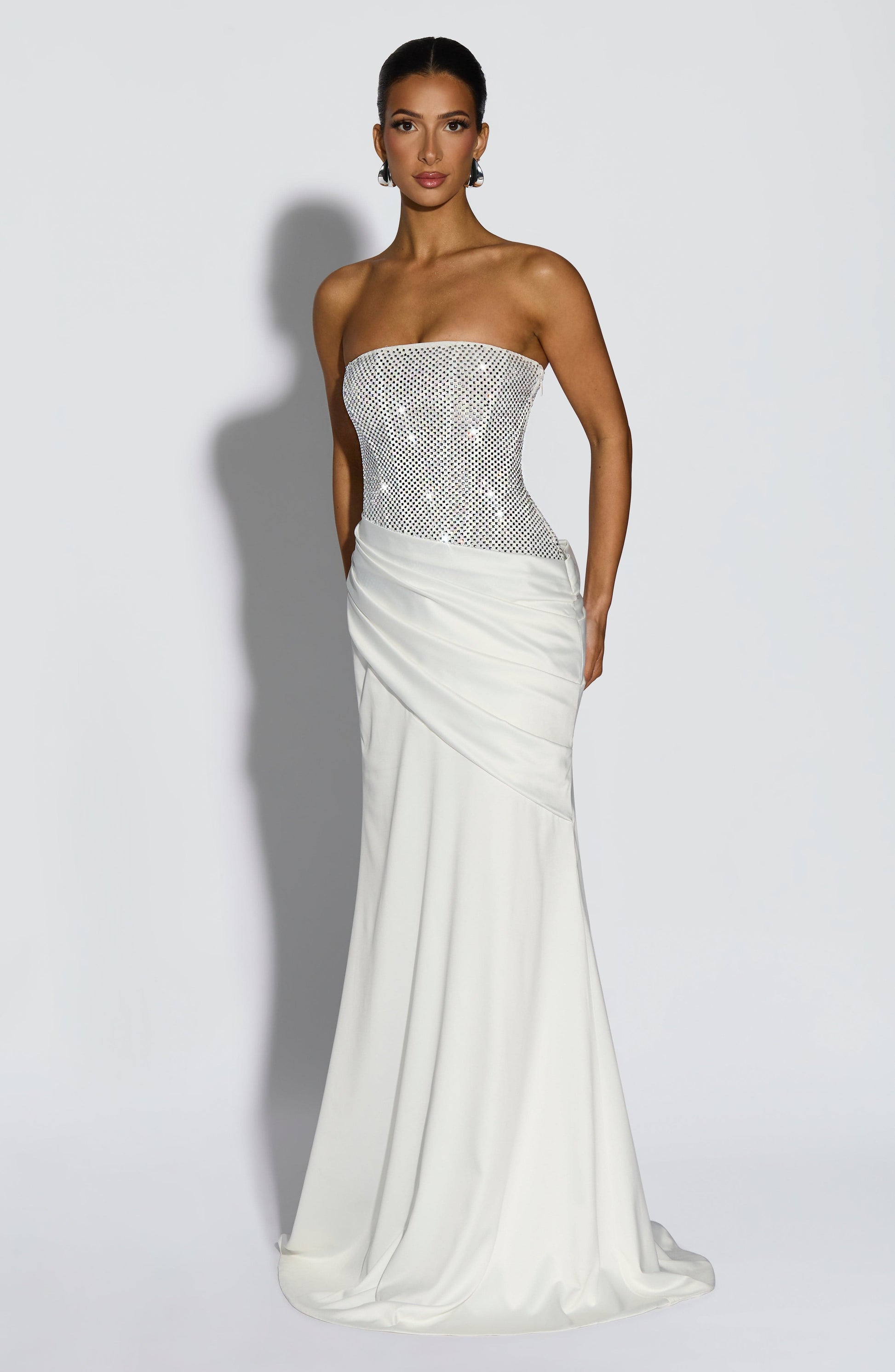 Celestia Maxi Dress Ivory