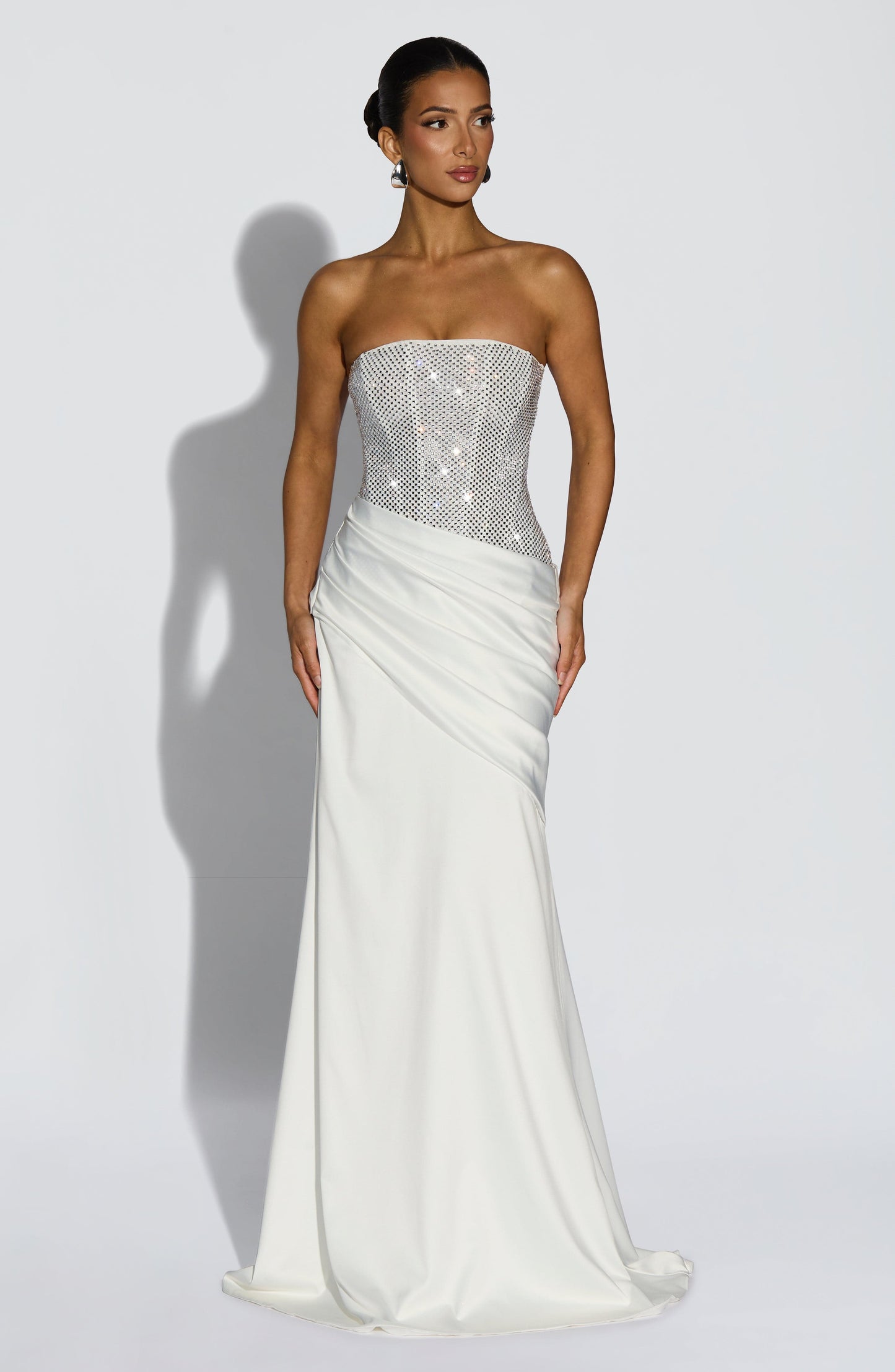 Celestia Maxi Dress Ivory