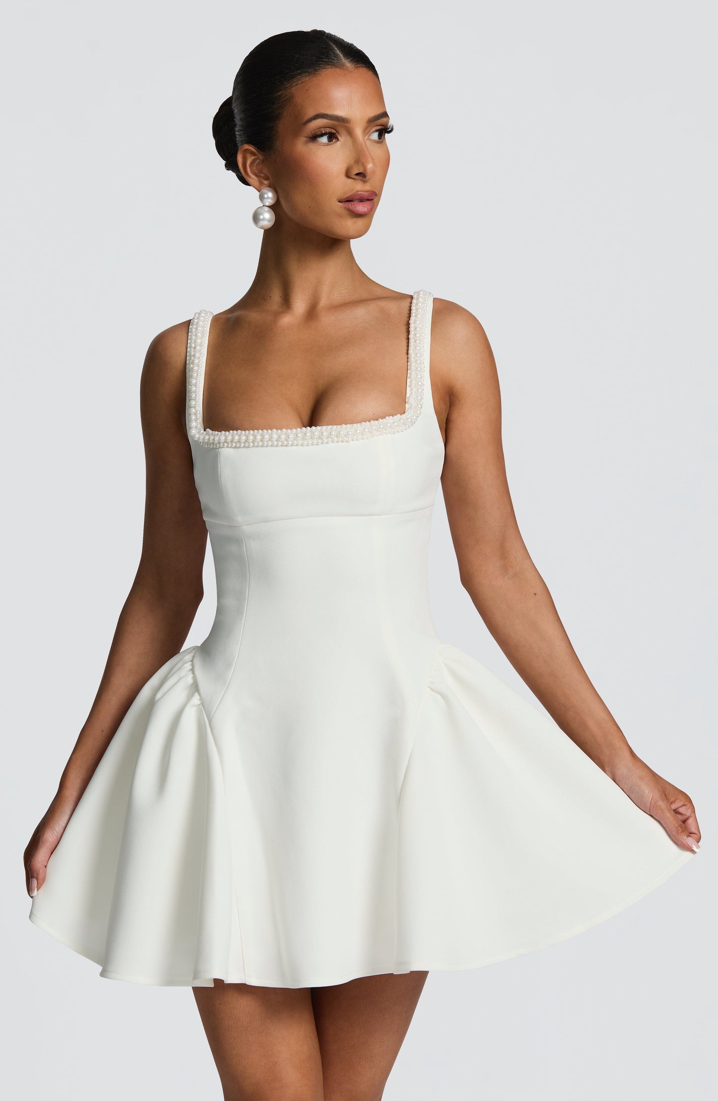 Christie Mini Dress Ivory