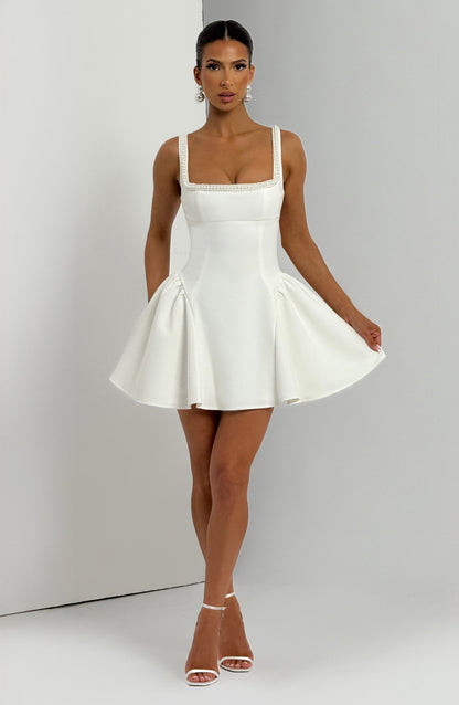 Christie Mini Dress Ivory