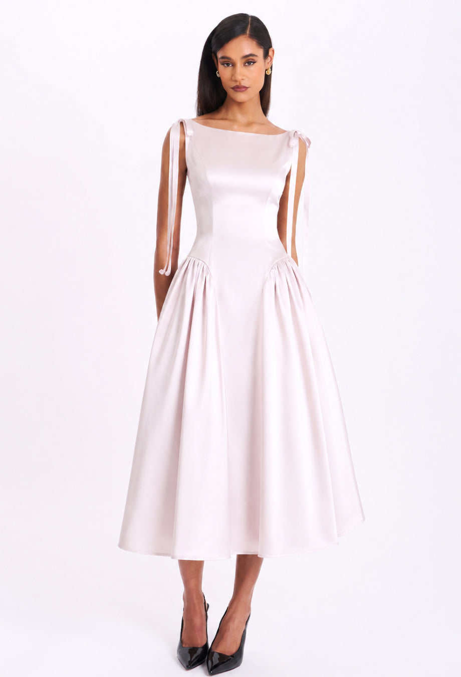 Cinderella Midi Dress Pale Pink