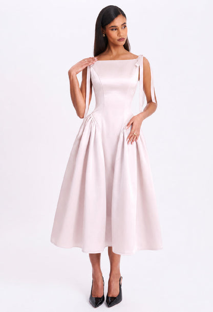 Cinderella Midi Dress Pale Pink