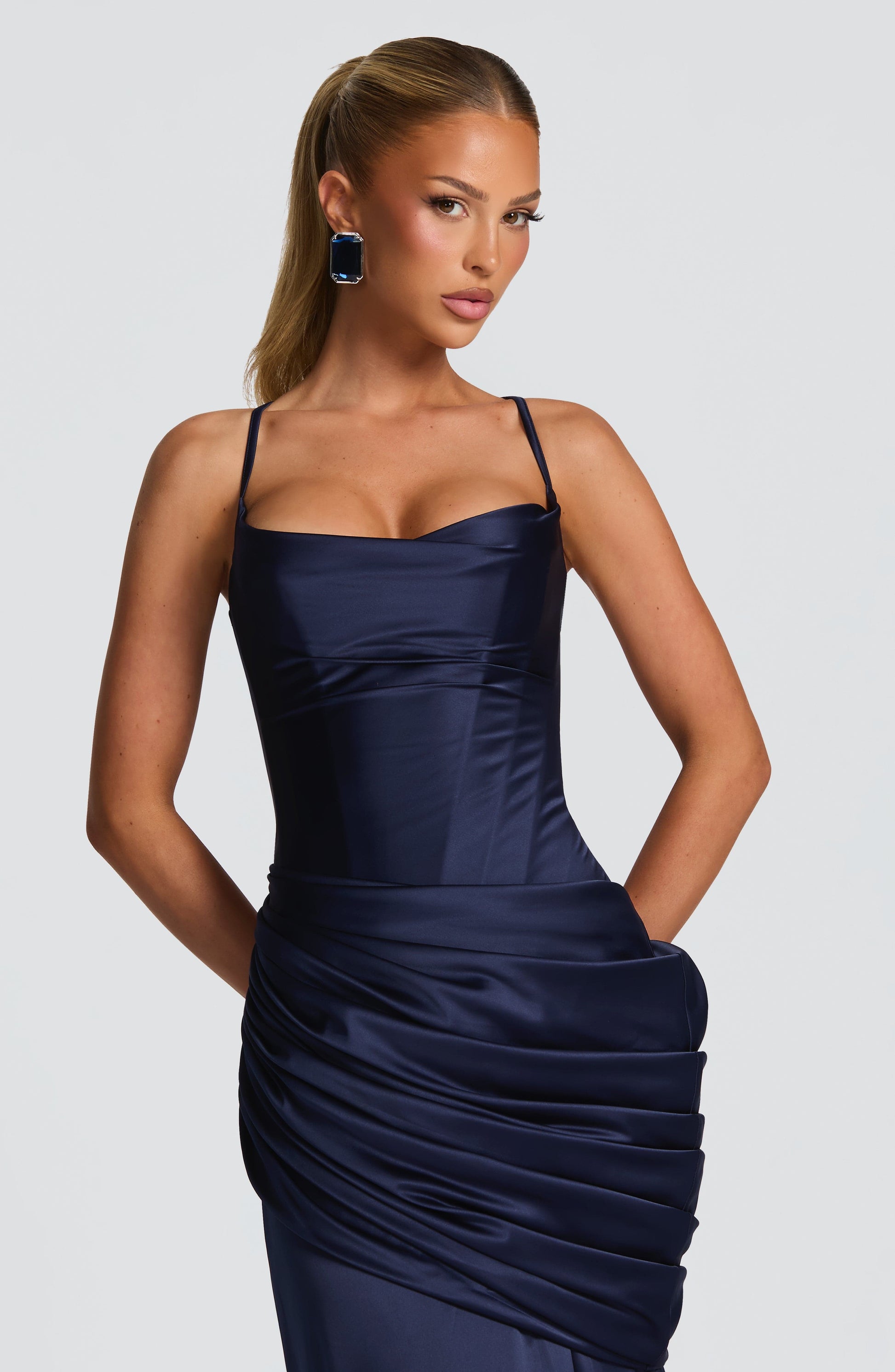Connie Gown Navy