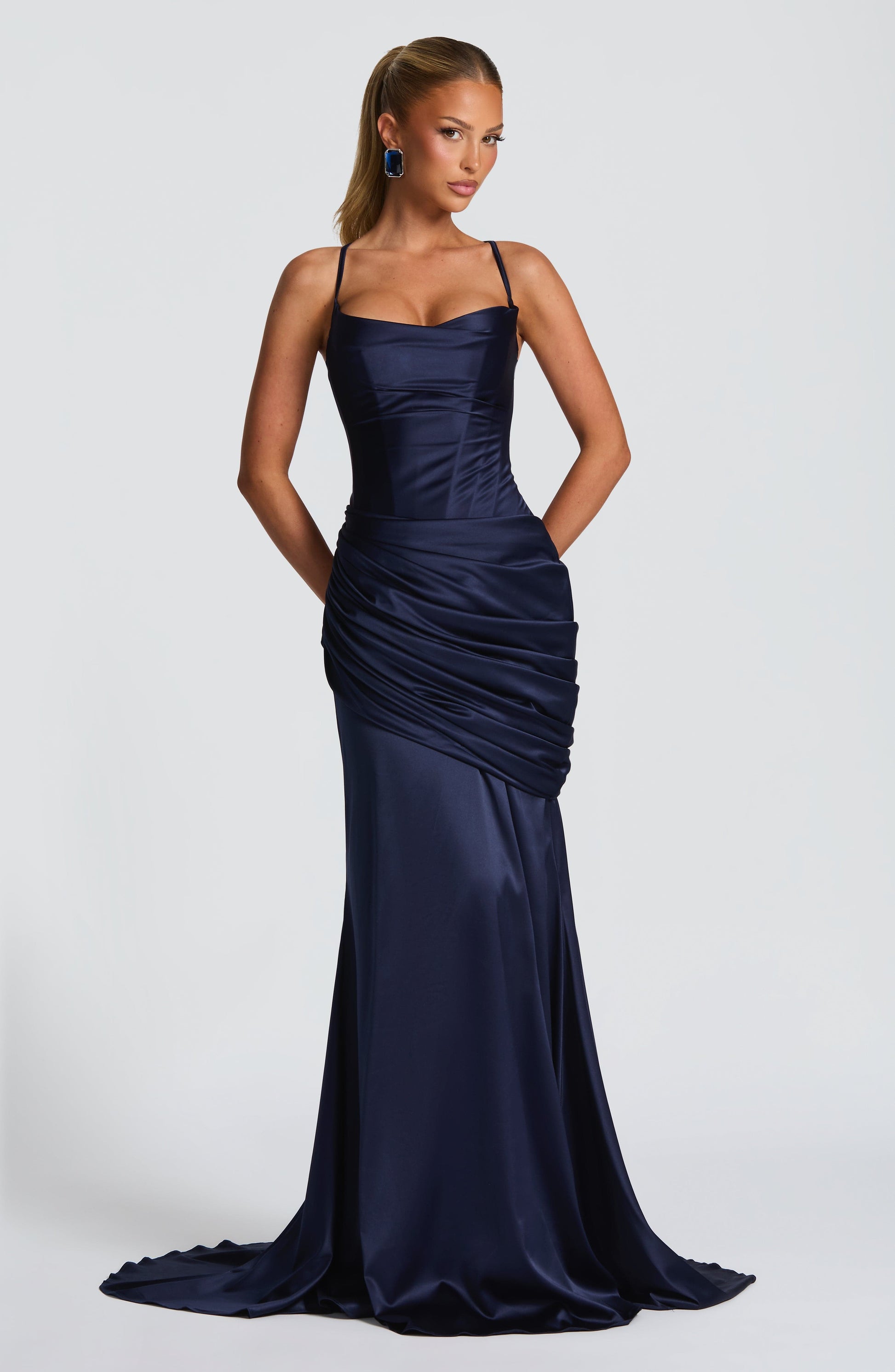 Connie Gown Navy