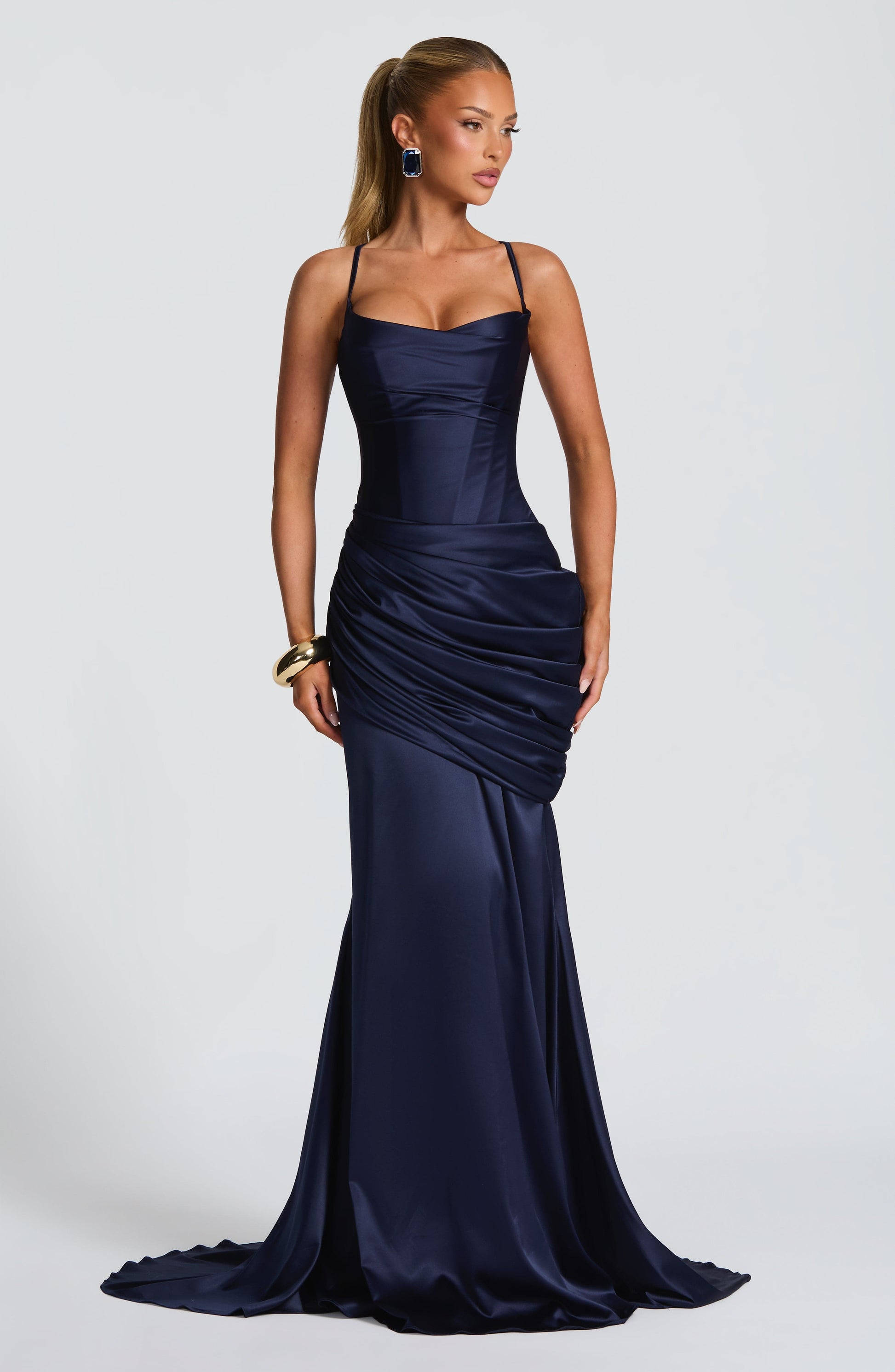 Connie Gown Navy