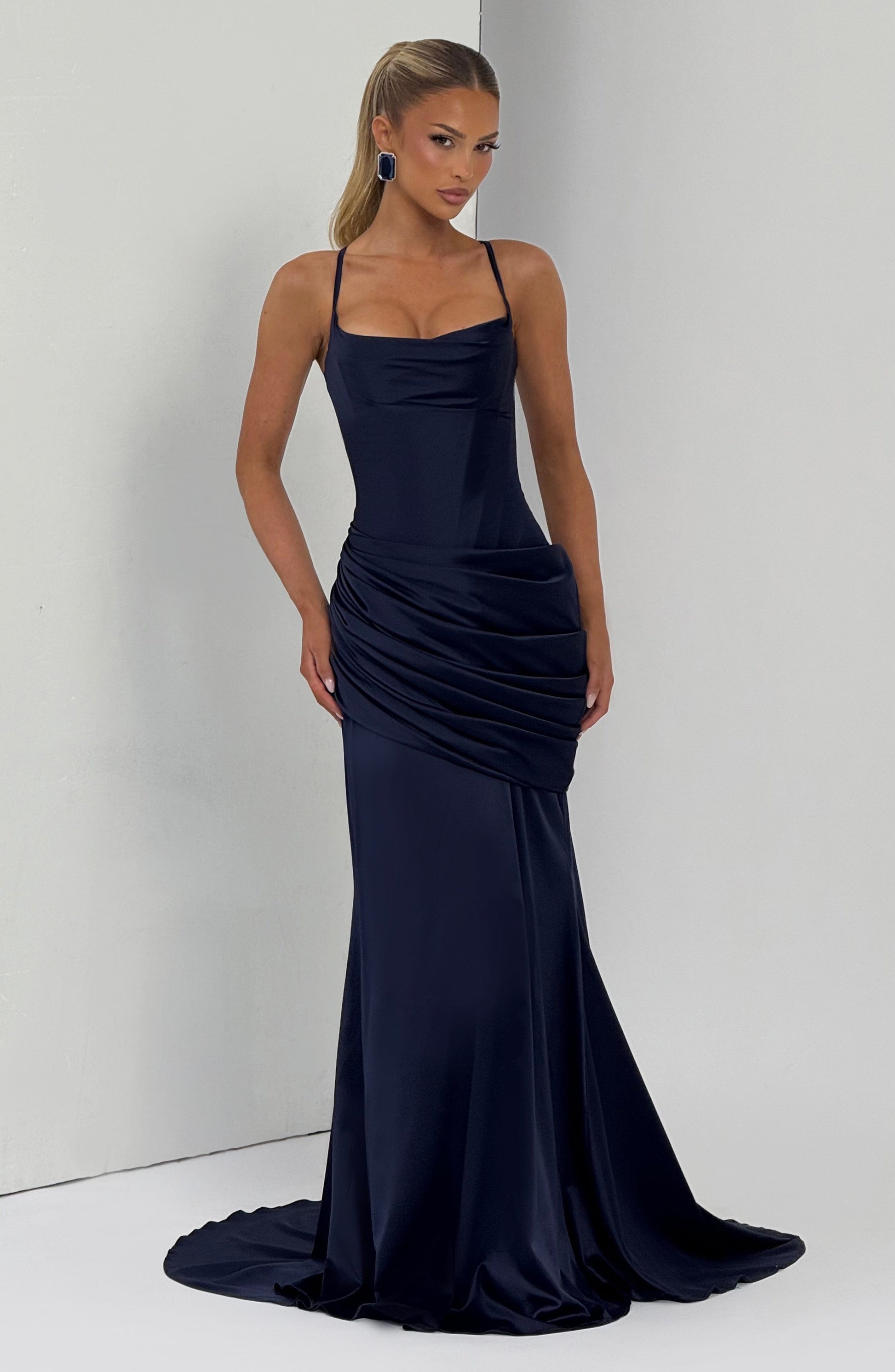 Connie Gown Navy