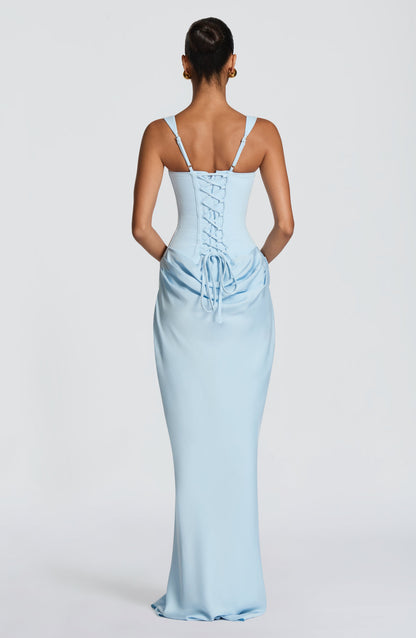 Cornelia Maxi Dress Baby Blue