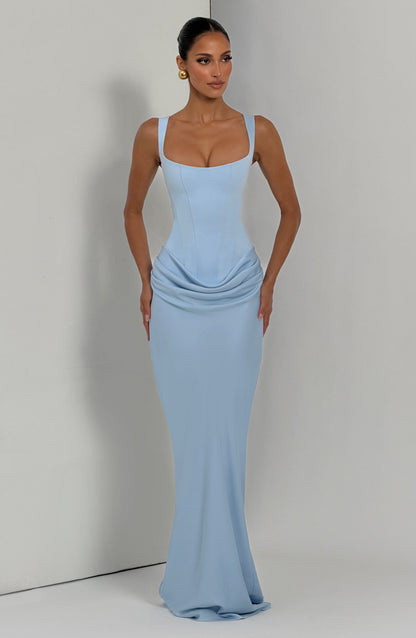 Cornelia Maxi Dress Baby Blue