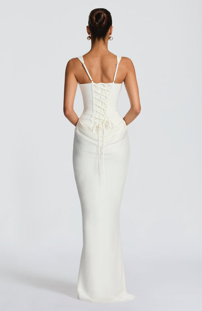 Cornelia Maxi Dress Ivory