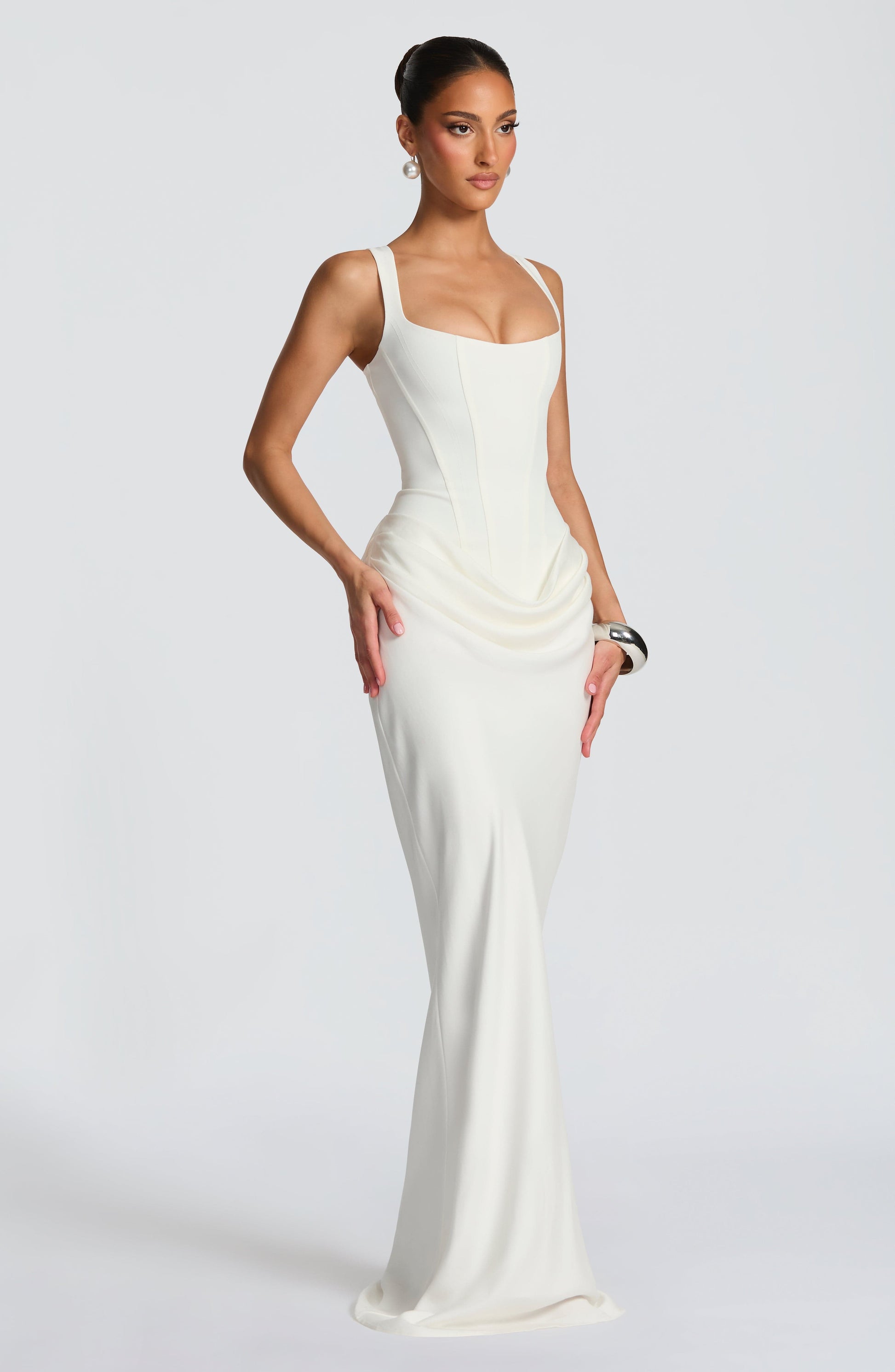 Cornelia Maxi Dress Ivory