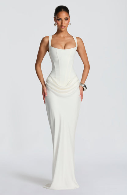 Cornelia Maxi Dress Ivory