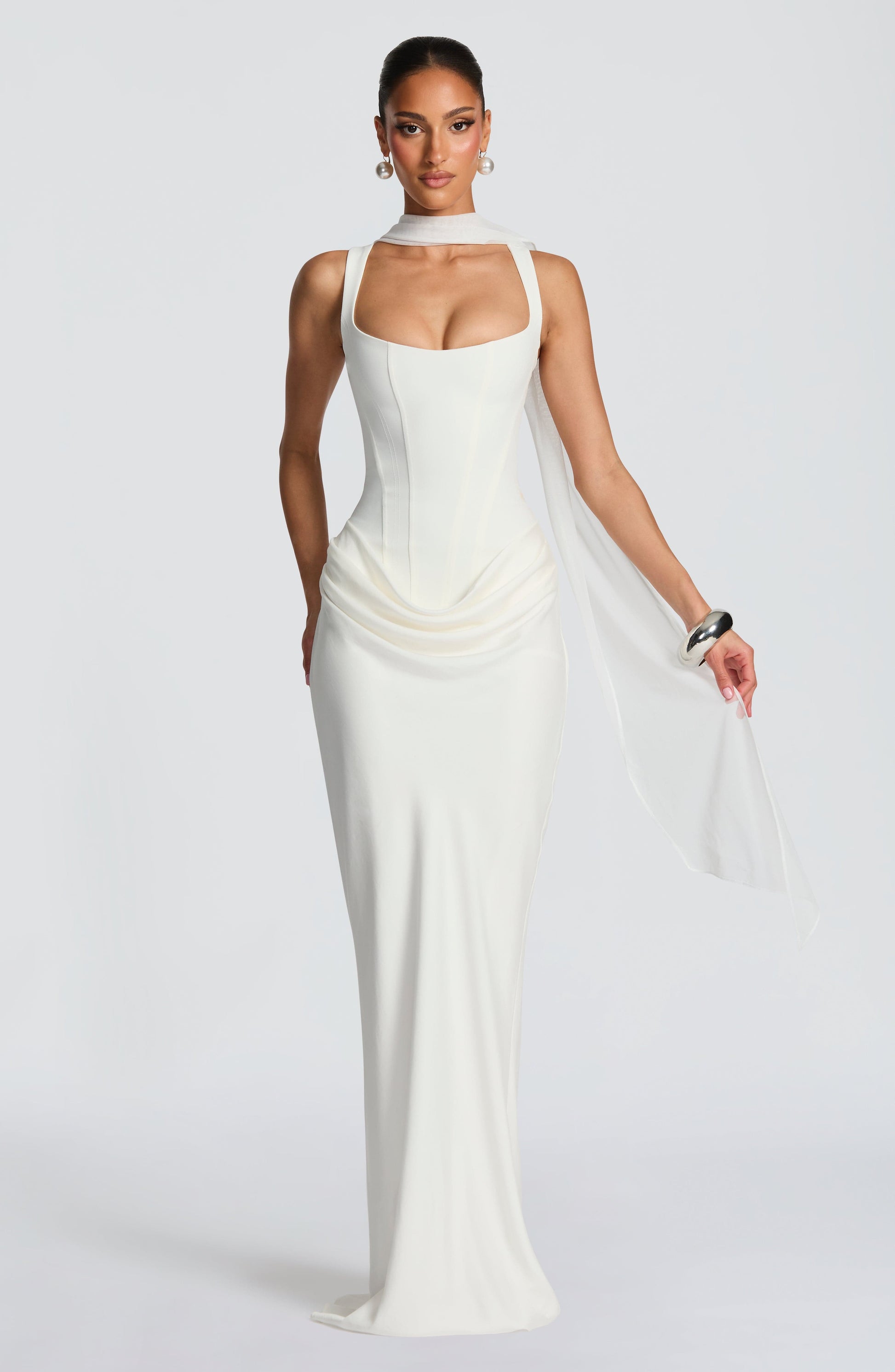 Cornelia Maxi Dress Ivory