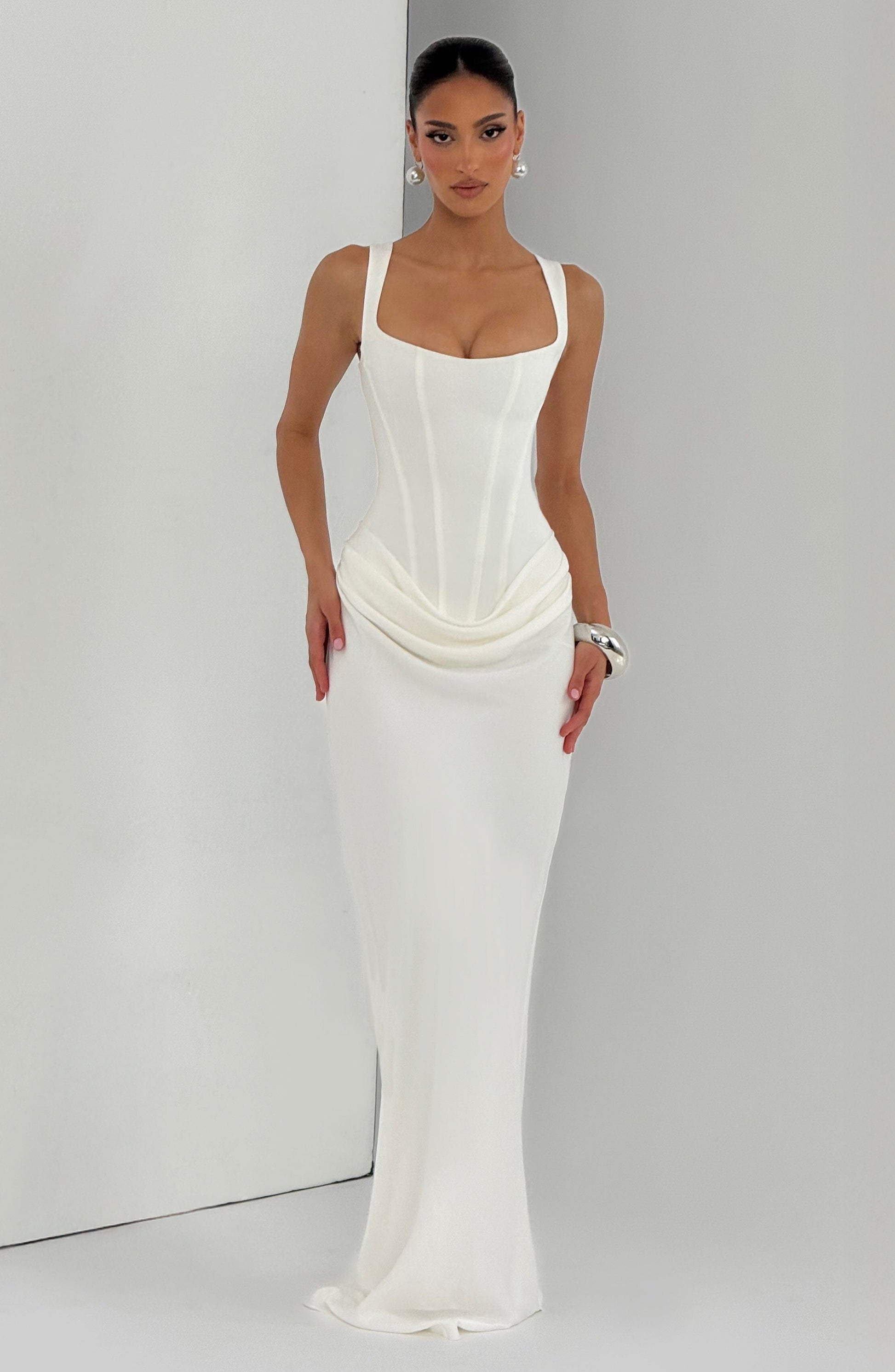 Cornelia Maxi Dress Ivory