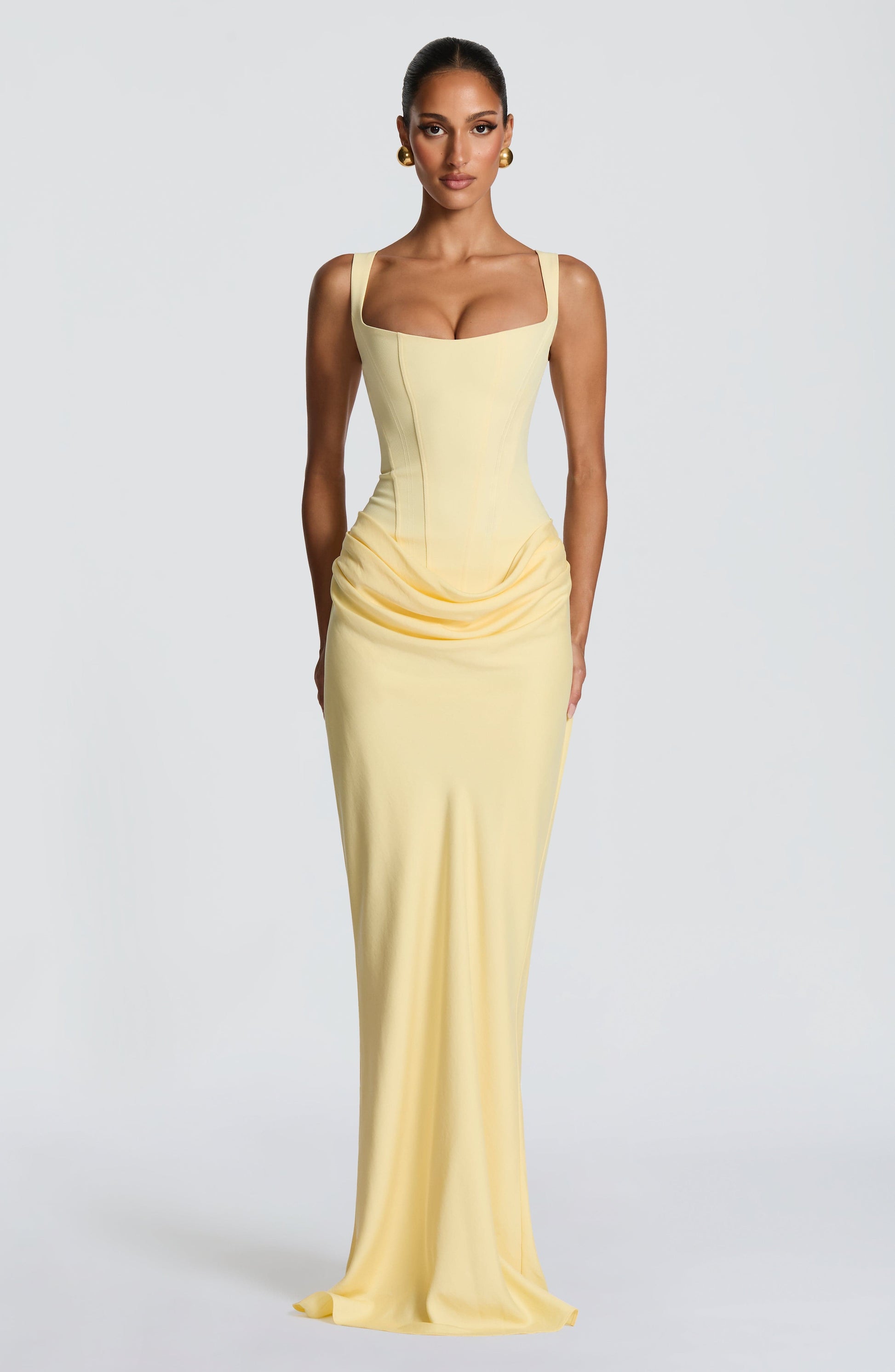 Cornelia Maxi Dress Lemon