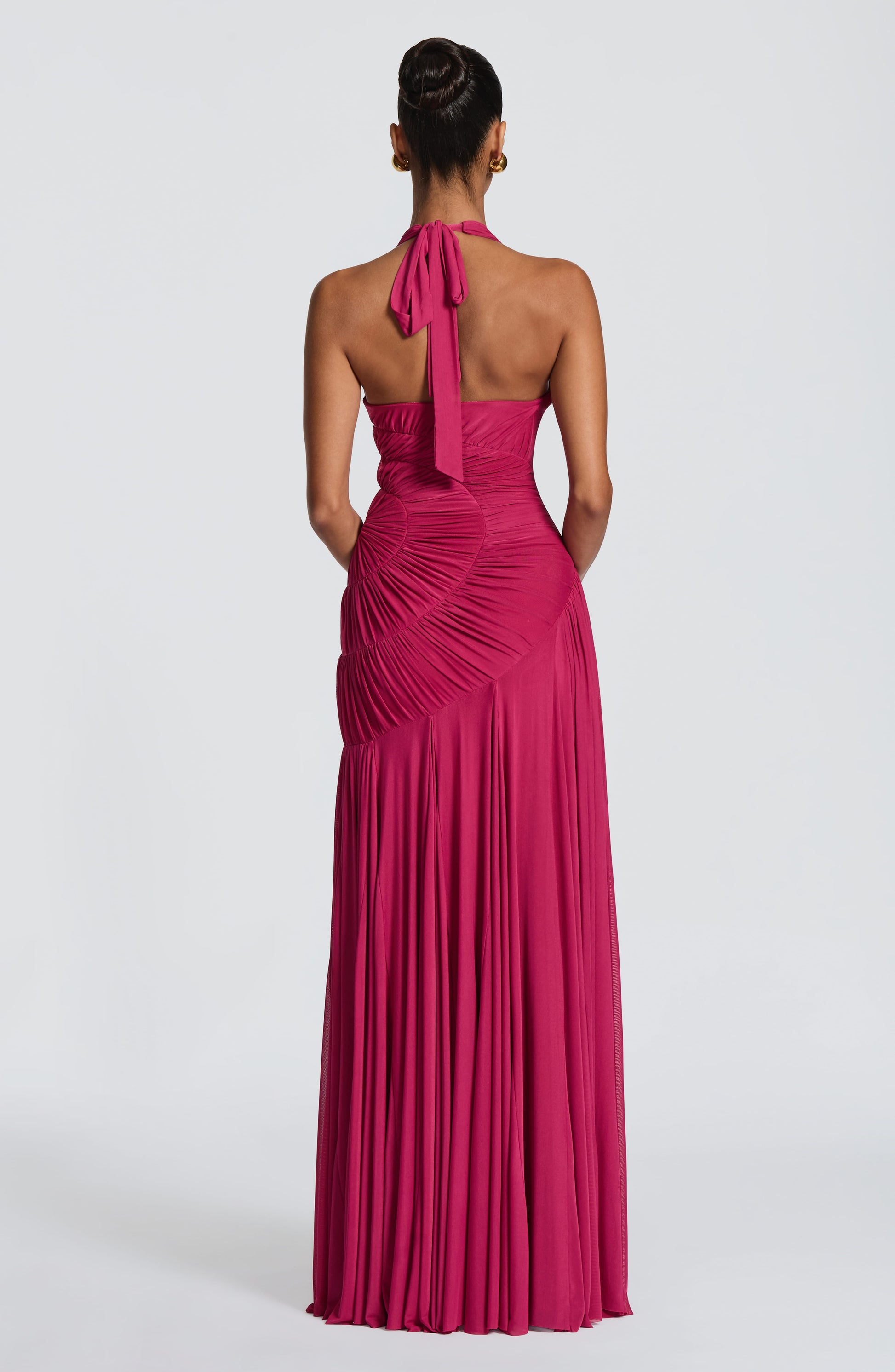 Cova Maxi Dress Raspberry