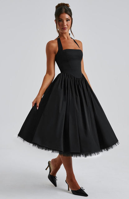 Cressida Midi Dress Black