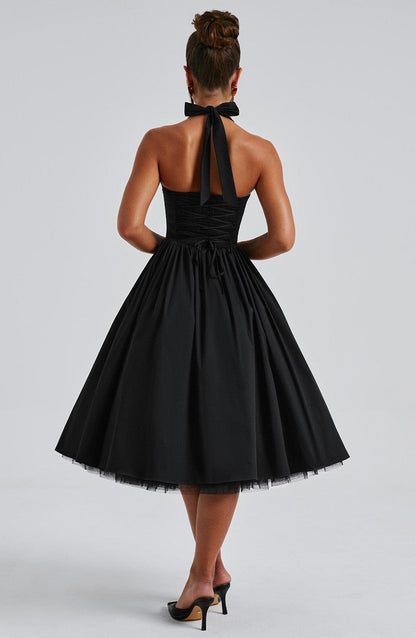 Cressida Midi Dress Black