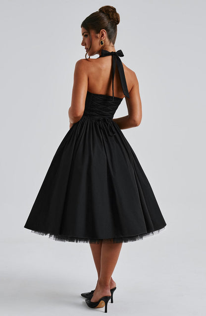 Cressida Midi Dress Black