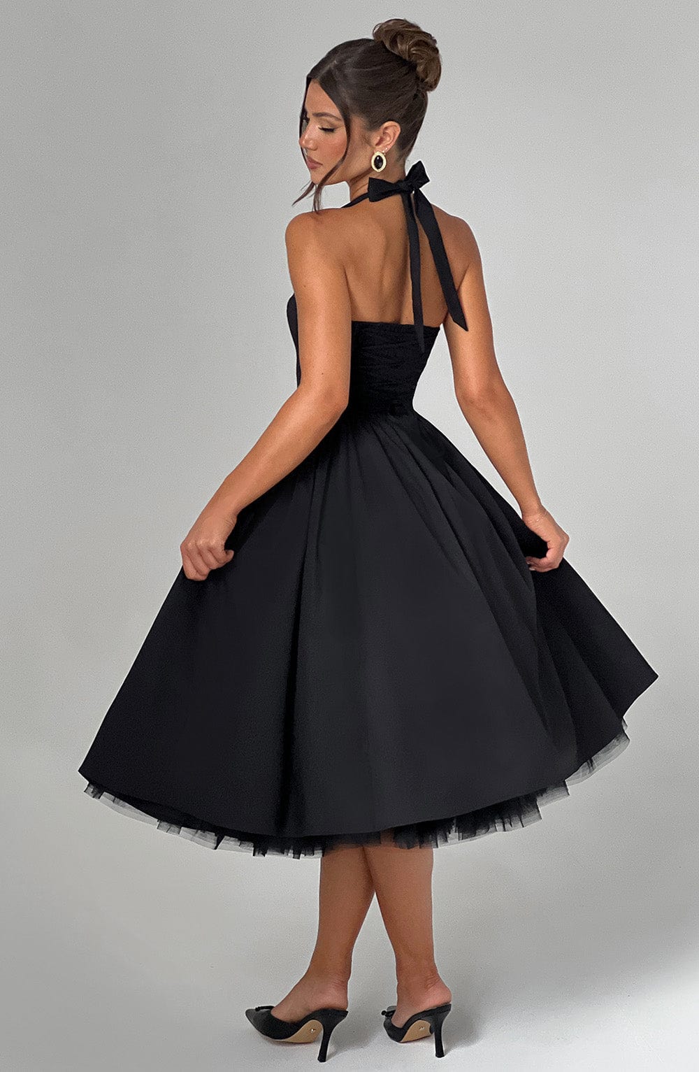 Cressida Midi Dress Black