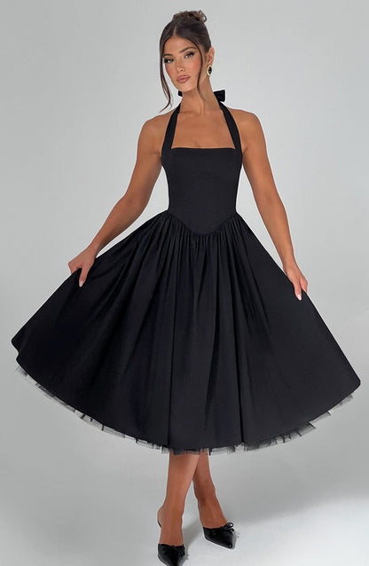 Cressida Midi Dress Black