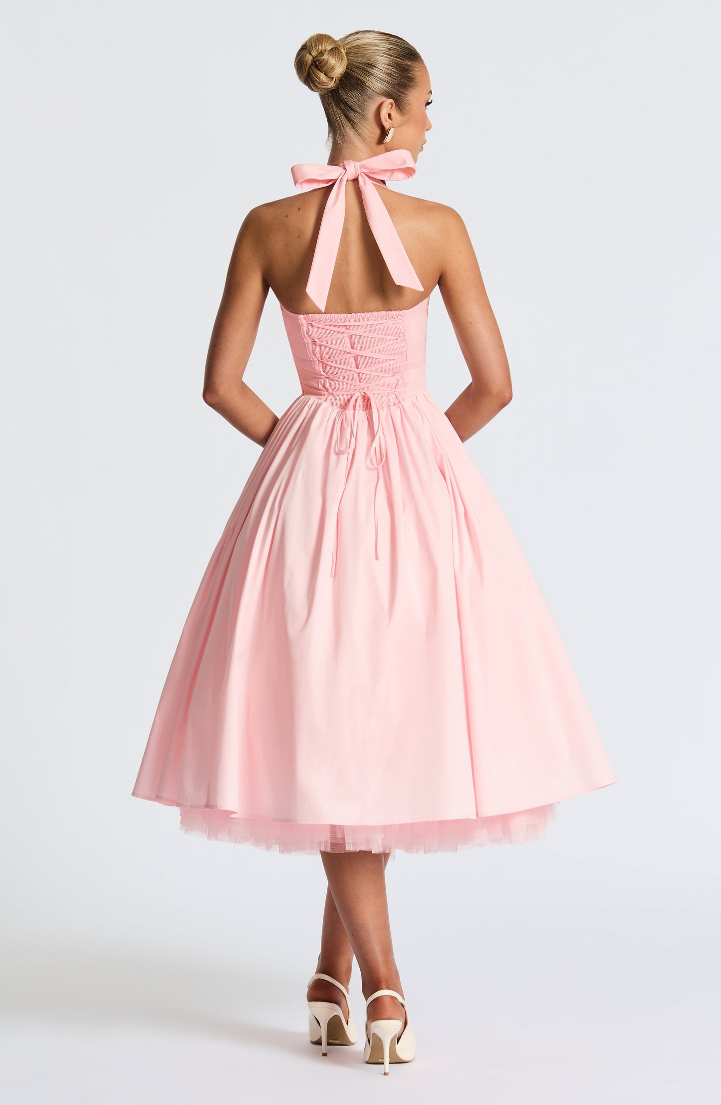 Cressida Midi Dress Blush