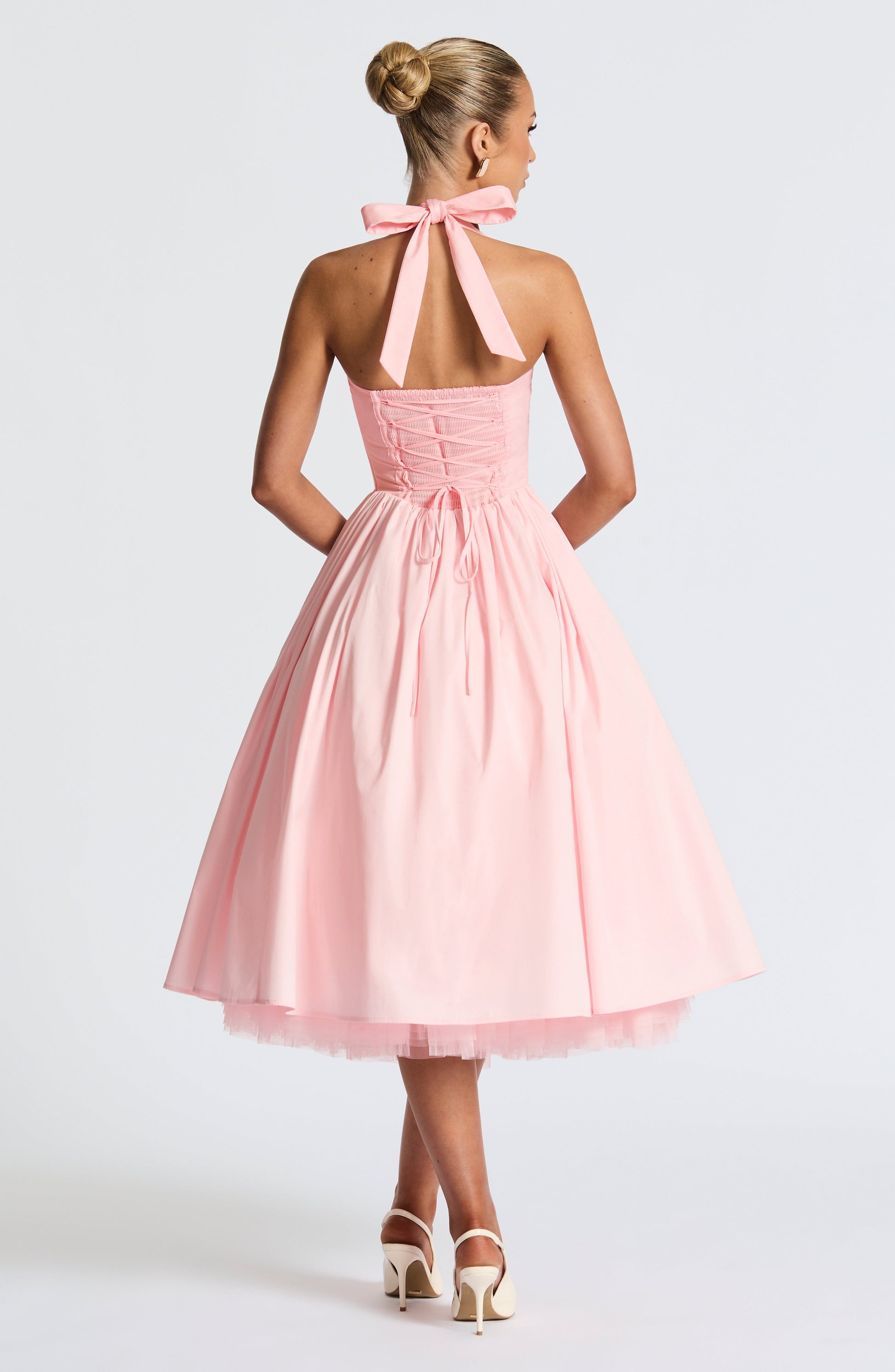 Cressida Midi Dress Blush